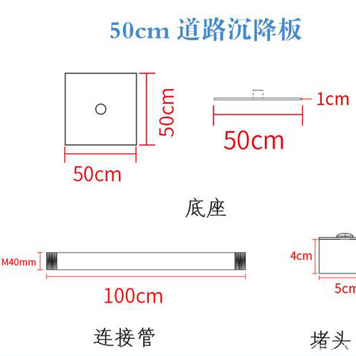 南充沉降板规格型号如何选择？